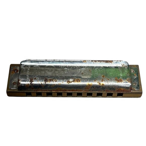 Vintage Hohner Marine Band Harmonica Lot Of 2 Special 20 Marine Band 1896 F & A - Picture 8 of 11